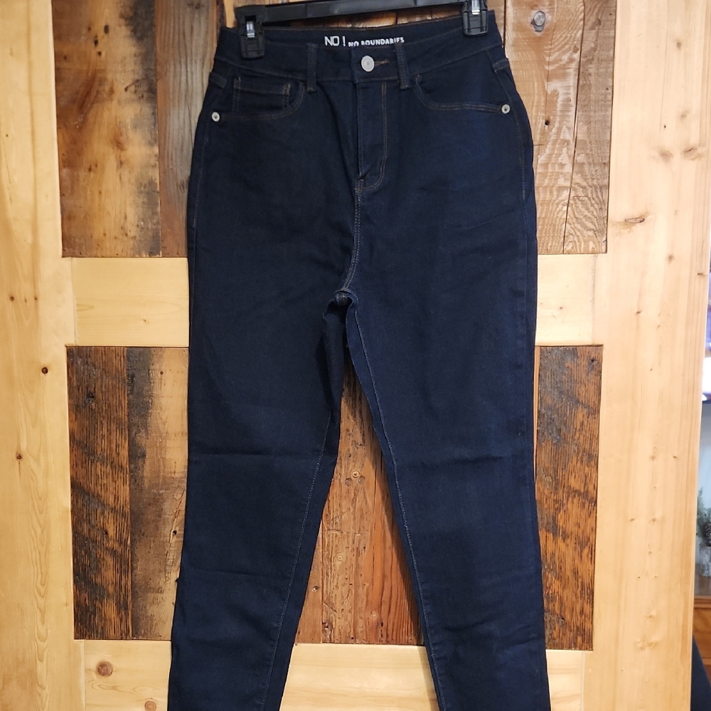 No Boundaries High Rise Dark Blue Jeans